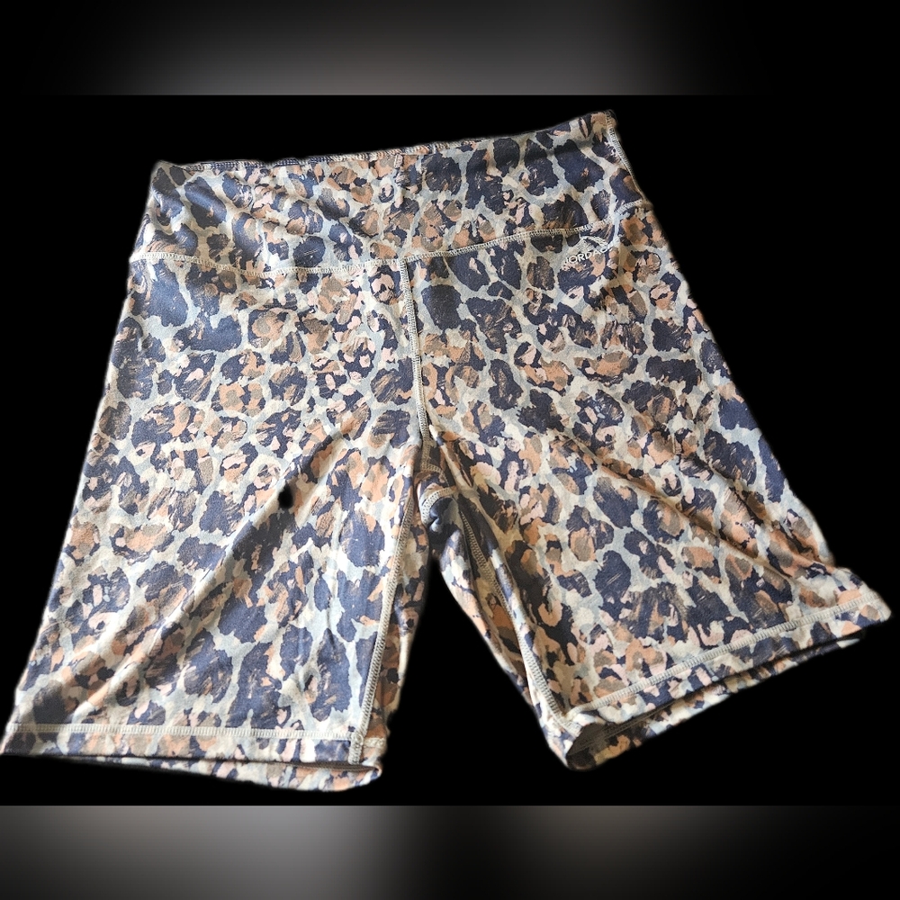 Jordache Women's Animal Print Bike Shorts